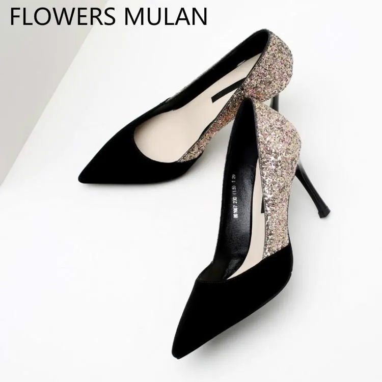 ELEGANT WOMEN/'S STIVALETTI CAMOSCIO ZIP Scarpe a Punta i tacchi a Spillo Scarpe Multi Color