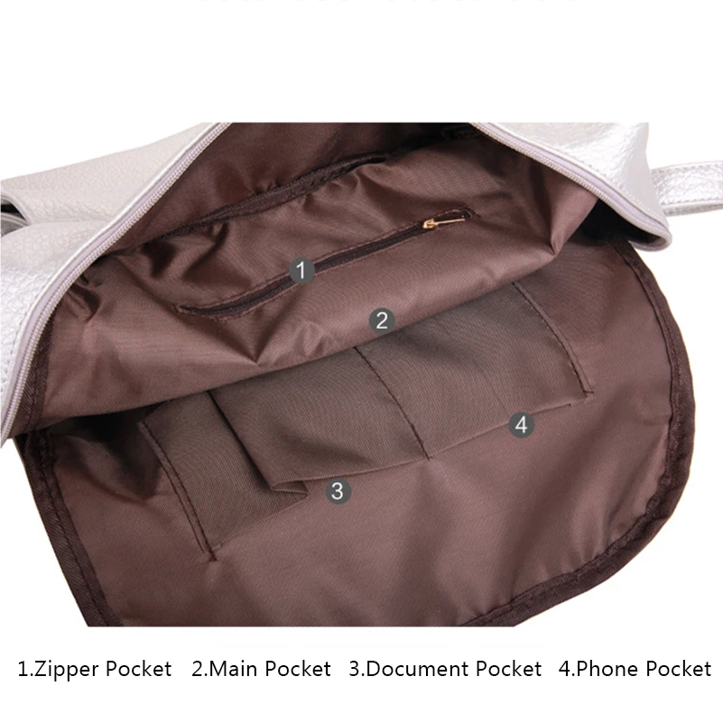 YOUNNE Women Leather Backpack Female Zipper Fashion Style Backpacks Young Girl Casual Shoulder Bag Lidy Softback Solid Hand Bag01