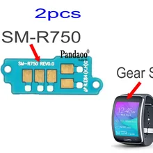 2 шт. оригинальное зарядное устройство с Зарядное устройство Разъем Батарея связаться с нами для получения samsung Шестерни S SM-R750 SM-R750A SM-R750B SM-R750D