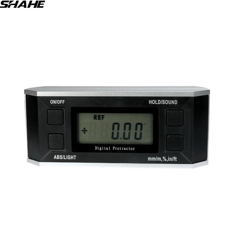  Electronic Protractor Inclinometer Magnetic Level Bevel Box with Back light Angle Finder LCD Digita