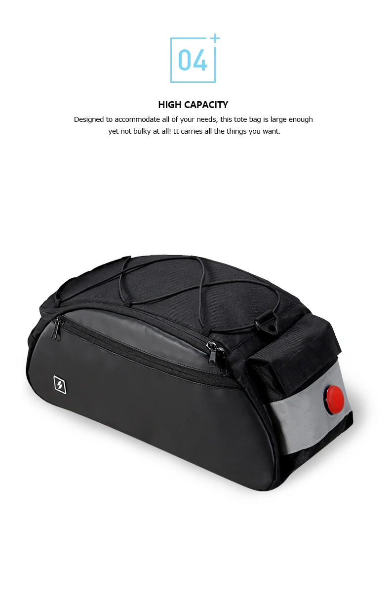 Водонепроницаемая 10L велосипедная сумка горная Задняя деталь велосипеда багажник для крыши переноска большая емкость Велоспорт верблюжья сумка седло сумки для багажника