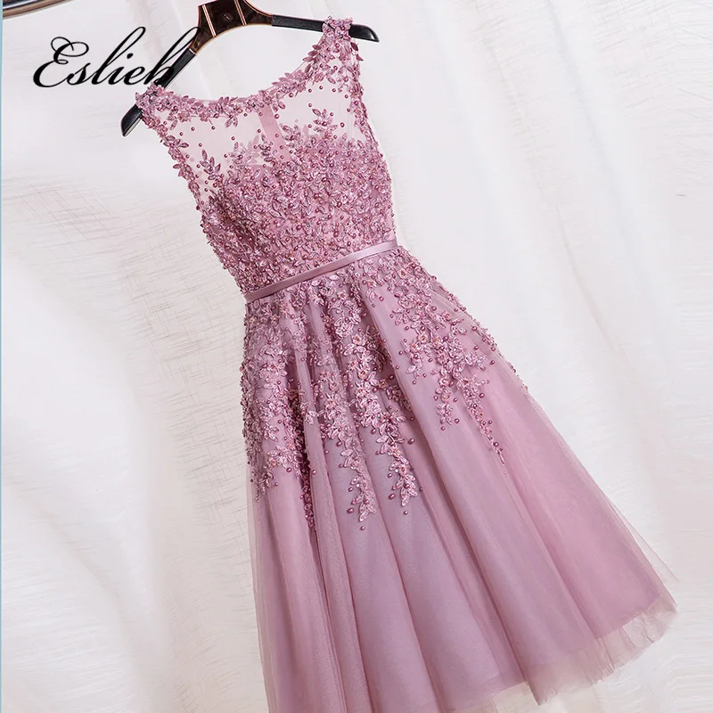 

Free Shipping Tulle cocktail dress Sweetheart Crystal Beaded Cocktail Party Knee-length cocktail dresses robes cocktail 2017