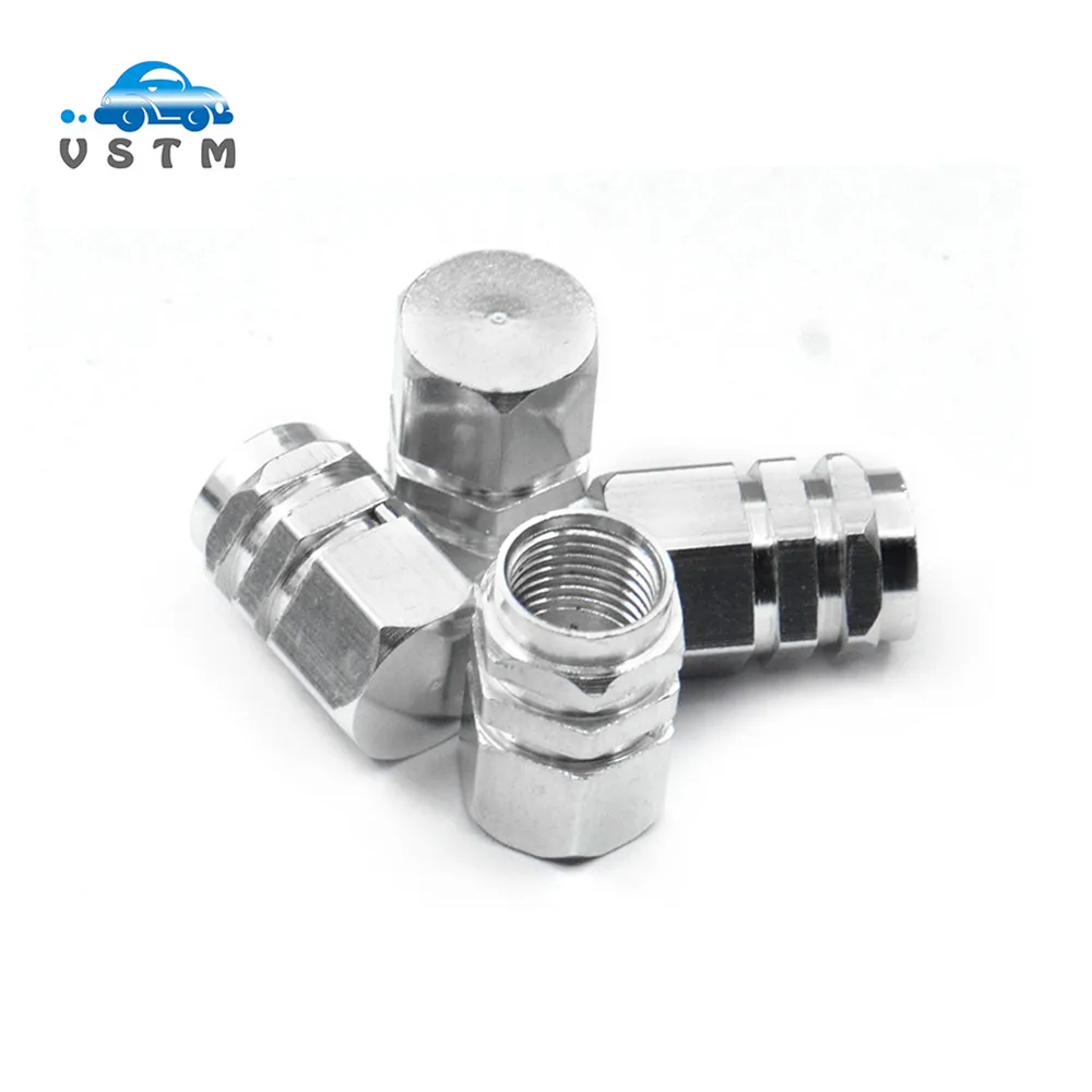 

2018 Car Diagnostic tool New 4pcs/pack Theftproof Aluminum Car Wheel Tires Valves Tyre Stem Air Caps Airtight Cover