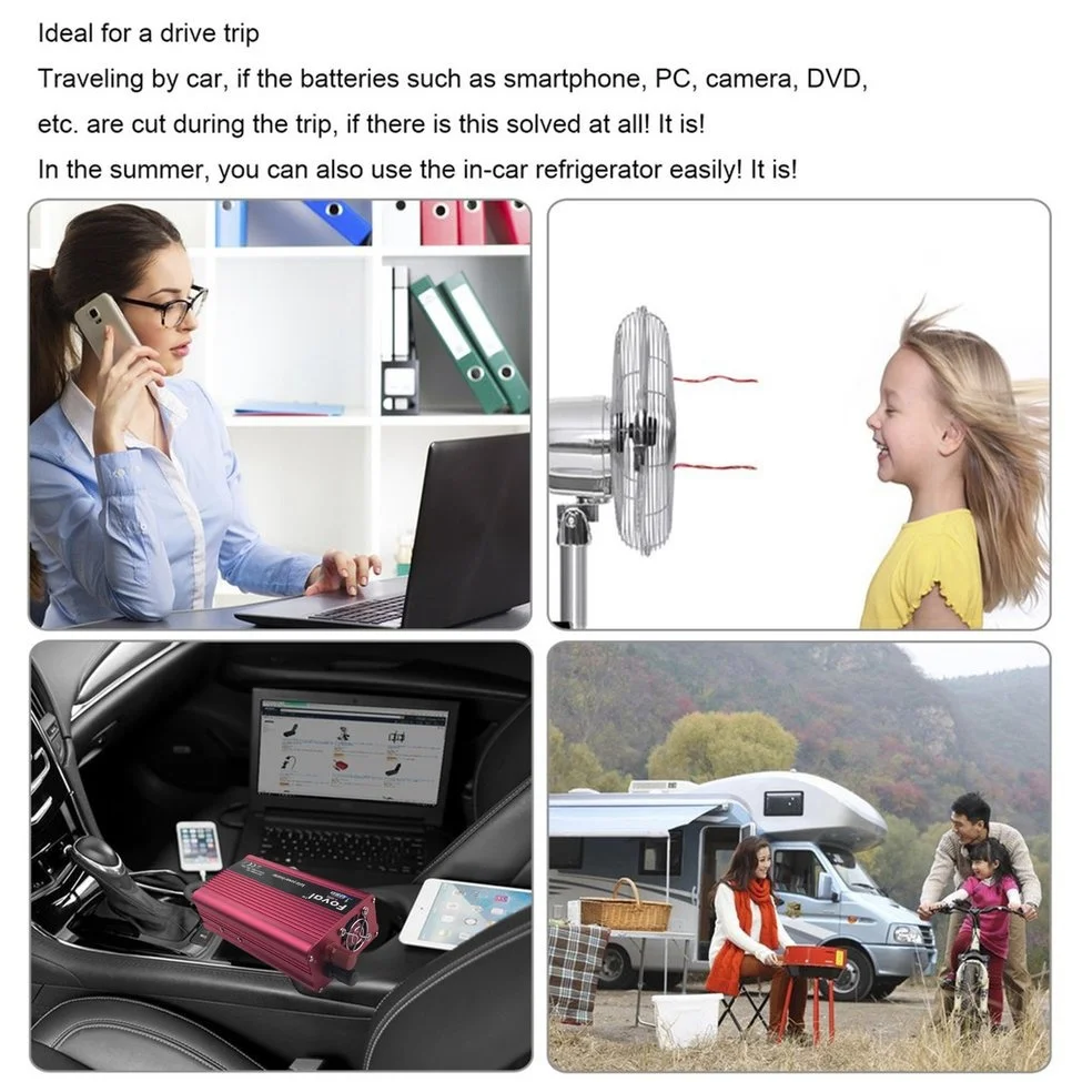 Car Inverter 12V 220V 6000W Peak solar Power