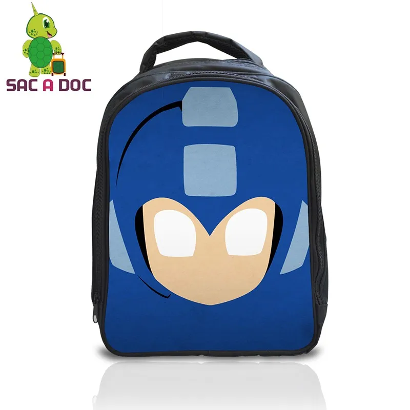 

Cool Bloop Megaman School Backpack Children Book Bag Kids Kindergarten Backpack Boys Girls Students Cartoon School Bags Gift Bag