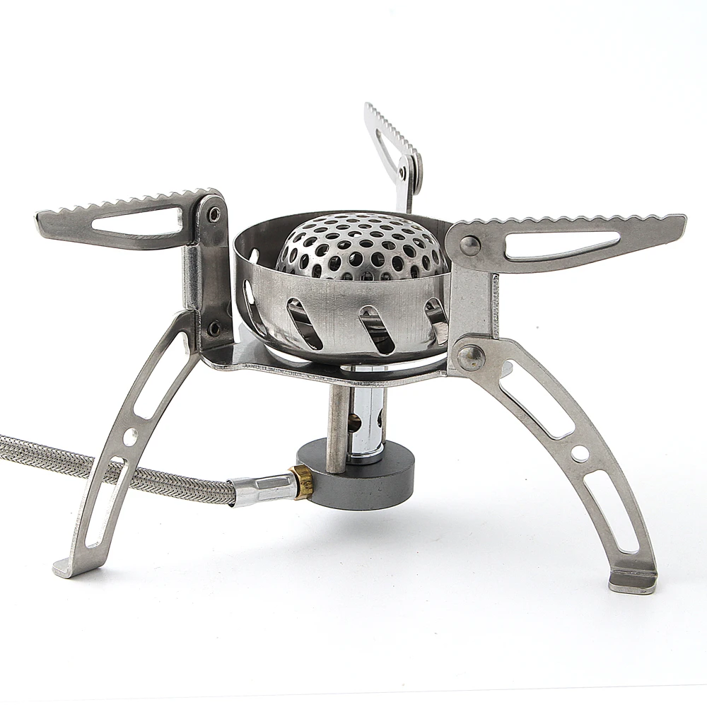 

BRS-108 Quenching Stove Stainless Steel one-piece Stove Gas Stoves Outdoor Cooker for Survival Camping Hunting