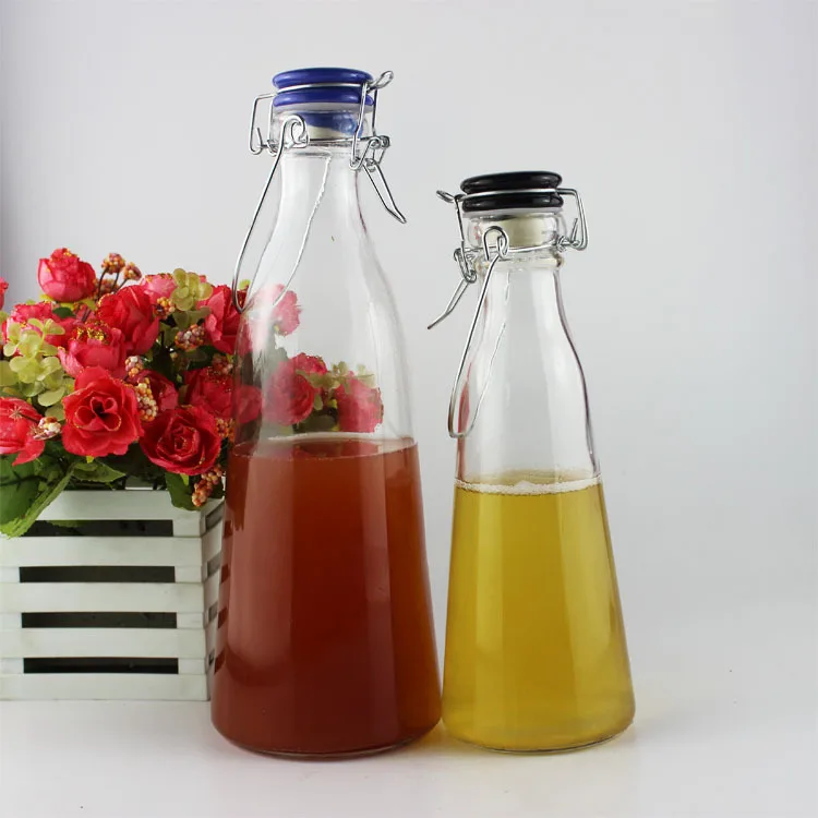 1 шт стеклянная бутылка для питья сока с крышкой Террариум для домашнего магазина чай JR 1102