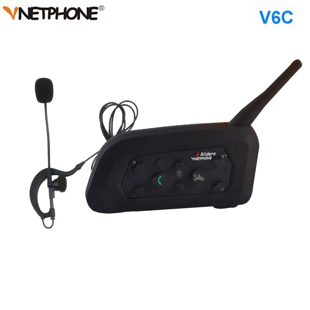 V6C Bluetooth Шлем Интерком полный Depluex 1200 м Футбол рефери третейский ушной крючок монофонический наушник гарнитура наушники