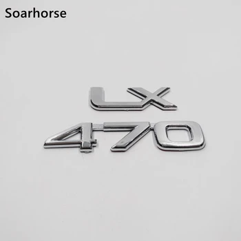 

Car sticker For Lexus LX470 Letters Logo Emblem Car Rear Trunk Replace Nameplate Badge