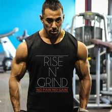 Для мужчин s Man Бодибилдинг мужская майка Стрингер мужская майка для фитнеса хлопок жилет одежда без рукавов рубашка хлопок мышцы хип хоп