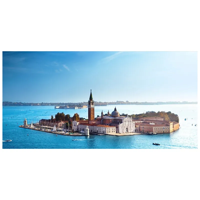 

180*90cm Italy style poster stickers water city Venice landscape 3d wall art vinyl mural bedroom decoration sea view wallpaper