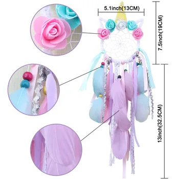 Party Decor Unicorn Dream Catcher