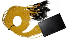 Free Shipping GPON EPON 2.0mm 1.2M 1x32 ABS Box 1 32 FC/UPC 32 Ports Fiber Optical PLC Splitter