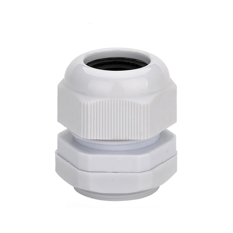 PG11 plastic cable glands waterproof connector gland 100 a bag of black