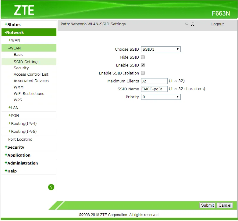 8 шт. ont onu gpon wifi second hand Z T E F663N английская прошивка gpon onu port 1GE+ 3FE+ 1Tel+ Wifi+ USB