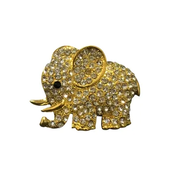 

High-grade Air Freshener Diamond Crystal Elephant Car Perfume Clip Lady Car Styling Air Outlet Accessories