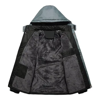 

Oversize 5XL Winter Fleece Military Jackets Men Windproof Waterproof Outwear Parka Mens Windbreaker Army Raincoat Coat