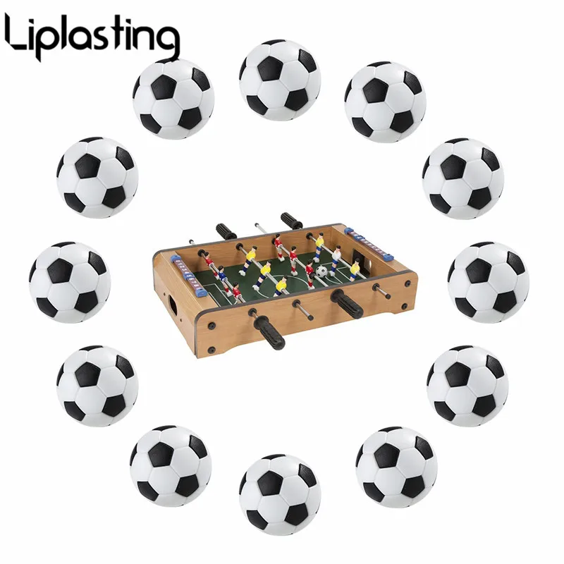 Liplasting детская игрушка 4 шт./12 шт. пластиковый настольный футбол традиционный узор дизайн инкапсуляции процесс игра в помещении - Цвет: 12pcs
