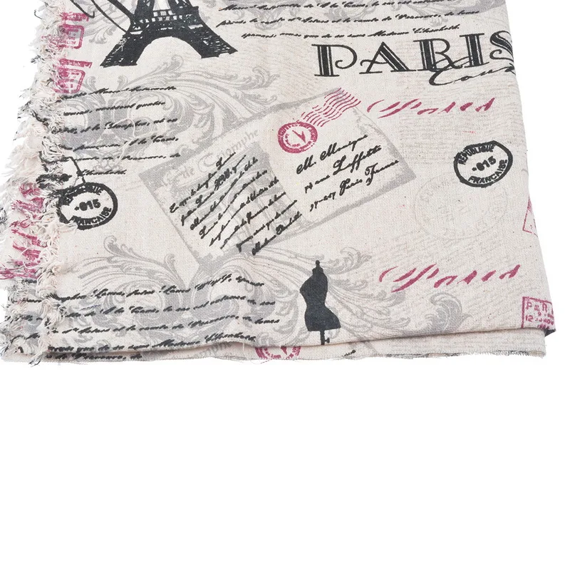 

Urijk 100x50cm Cotton Linen Fabrics for Needlework Sewing Handmade Material Patchwork Fabrics Cloth For Dolls DIY Home Decor