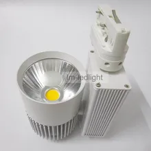 PI 3 фазы светодиодный Трековый светильник 30 Вт 63 шт. и 1 m 3 фазы рельса 98 единиц, я прямой разъём 75 шт., разъем L, 12 шт./партия