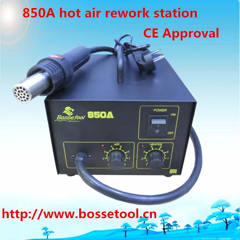 

850A New Design SMD Hot Air Soldering Station Temperature Adjustable Rework Station