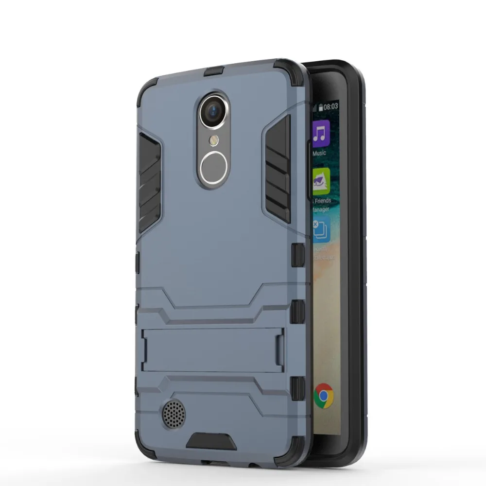 BYHeYang For LG LV3 / Aristo M210/LG K8 2017 Case Slim Hard Back Phone Robot Armor Protector Hybrid Rugged Rubber Cover |