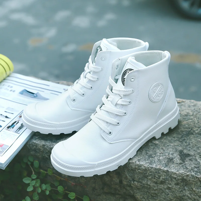 white work boots mens