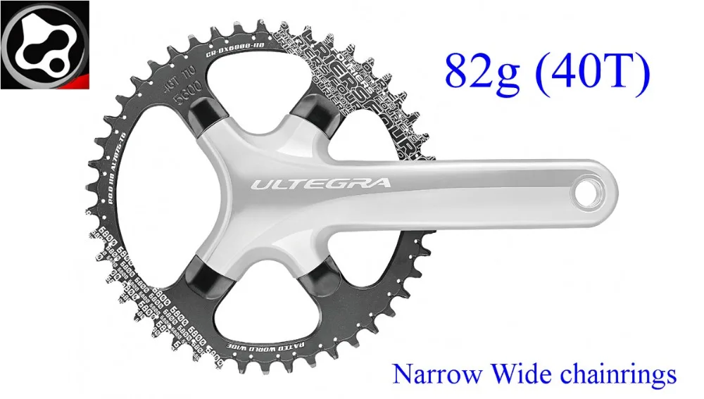 

Fouriers CNC 11 speed Road Bike Chain ring bicycle Single Chain ring For SHIMANO FC6800 ULTEGRA crankset