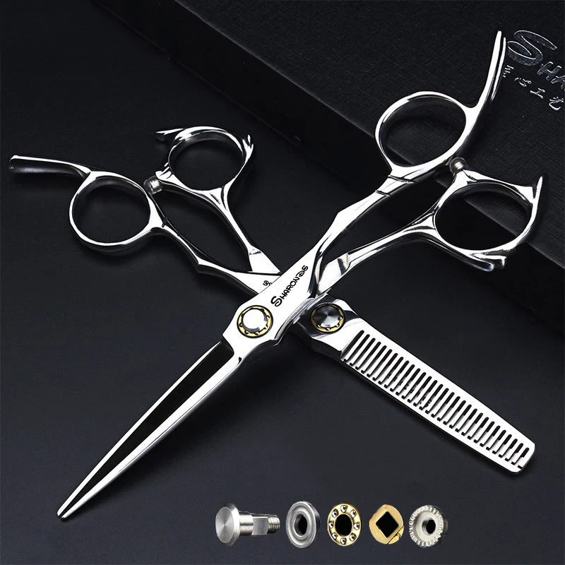 6 inch hairdresser salon scissors for barber japan 440c cutting scissors professional haircut thinning shears berber makas 6 inch hairdresser salon scissors for barber japan 440c cutting scissors professional haircut thinning shears berber makas