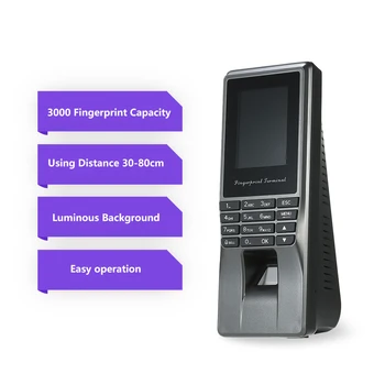 

Biometric Fingerprint Password Lock Access Control Attendance Machine TCP/IP Color Screen Time Checking-in Recorder