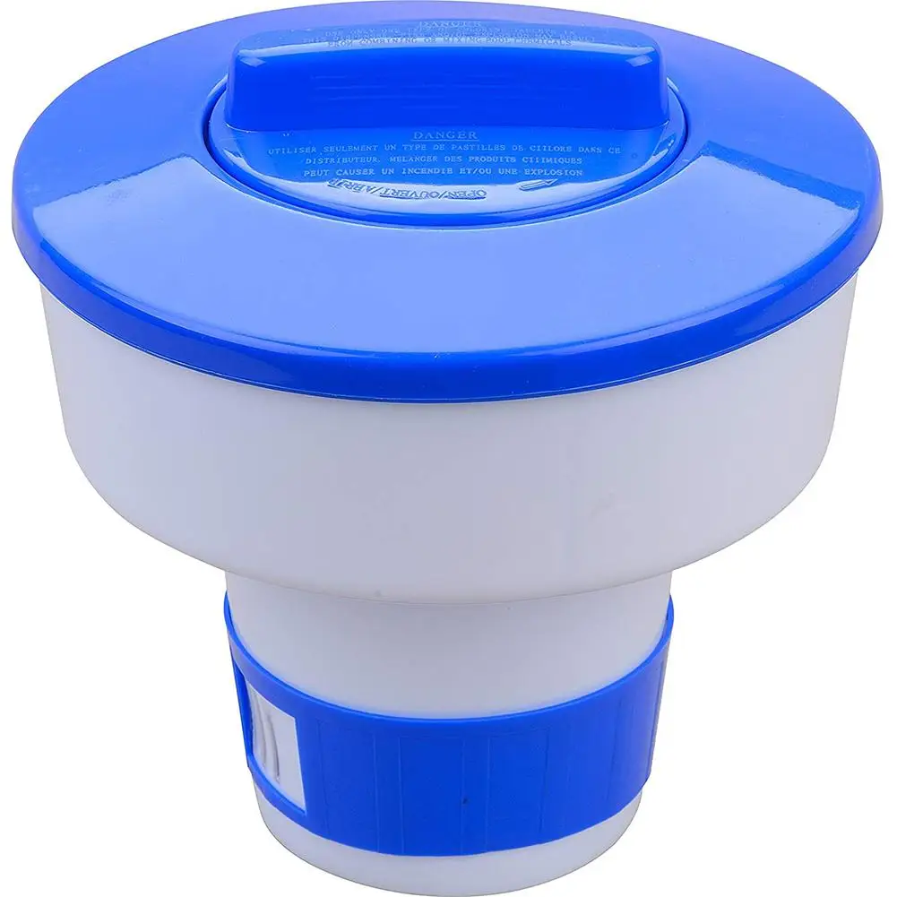 

5 8 inch Swimming Pool Spa Chlorine Bromine Chemical Tablet Tab Floater Dispenser for Swimming Pool Cleaning Euipments