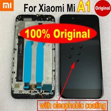 Лучший рабочий mi 5x ЖК-дисплей кодирующий преобразователь сенсорного экрана в сборе датчик с рамкой для Xiaomi mi A1 mi A1 MA1 5X M5X