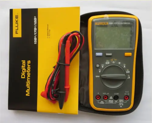 Оригинальный Цифровой мультиметр FLUKE 15B + F15B с автоматическим выбором диапазона и