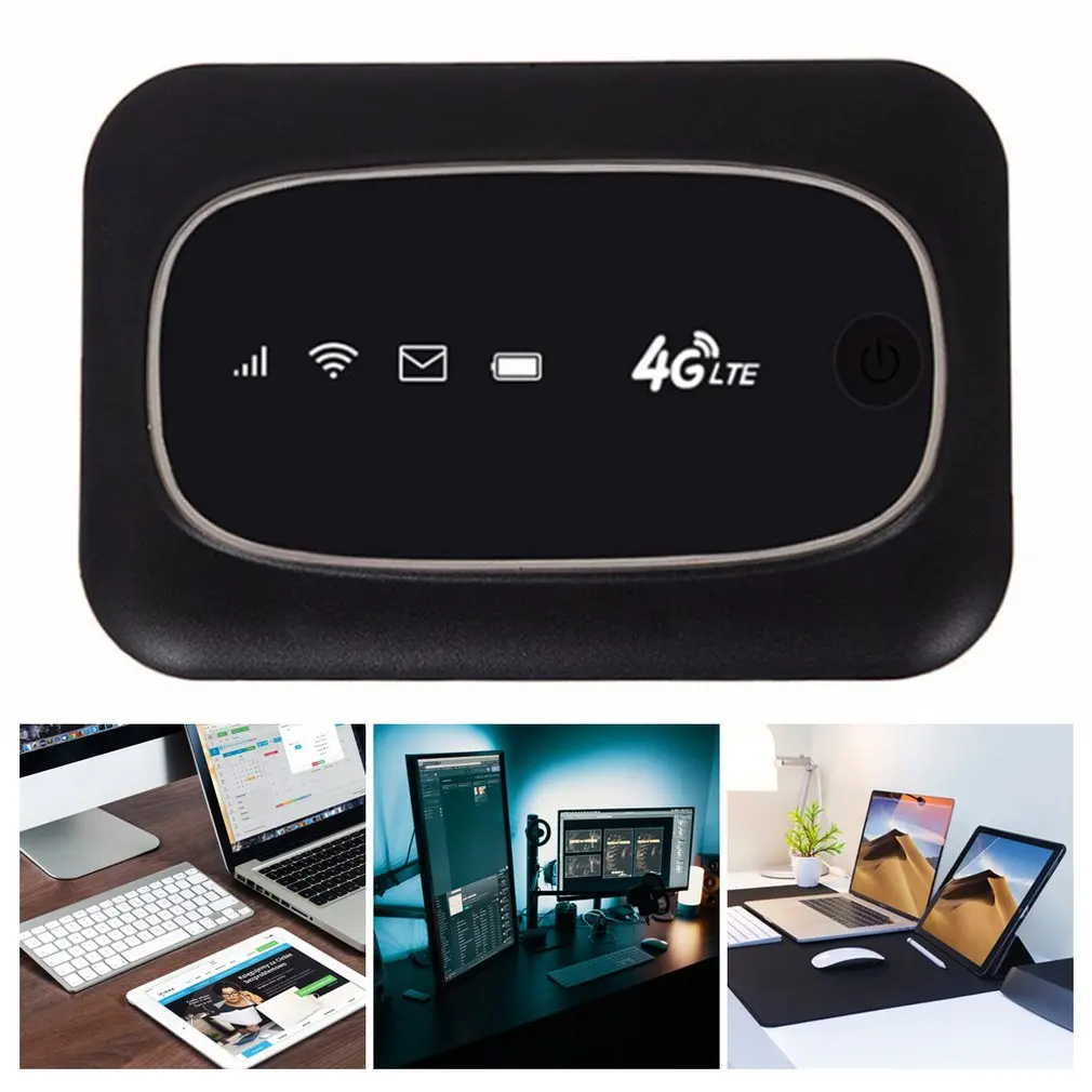 4G маршрутизатор Wi-Fi Cat4 150 Мбит/с тремя сети Универсальный Портативный мини Mifi могут быть выполнены по индивидуальному заказу без сим-карты