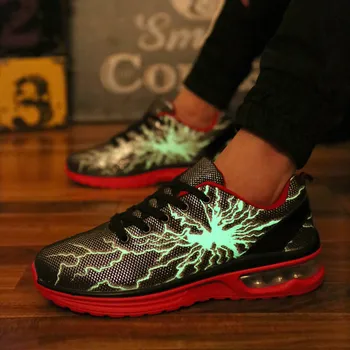 

Nice New Casual Shoes, Lovers shoes,Sneaker Summer Mesh For Lovers,Super Light Flats Men Shoes, Luminous Shoe Size #26-66