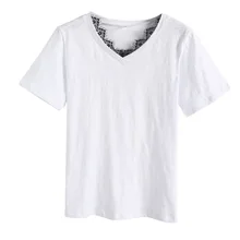 

NAFMI best friends t shirt women cotton aesthetic white black T-shirt 90's 80's feminine shirts Lace V-neck feminine summer Tops