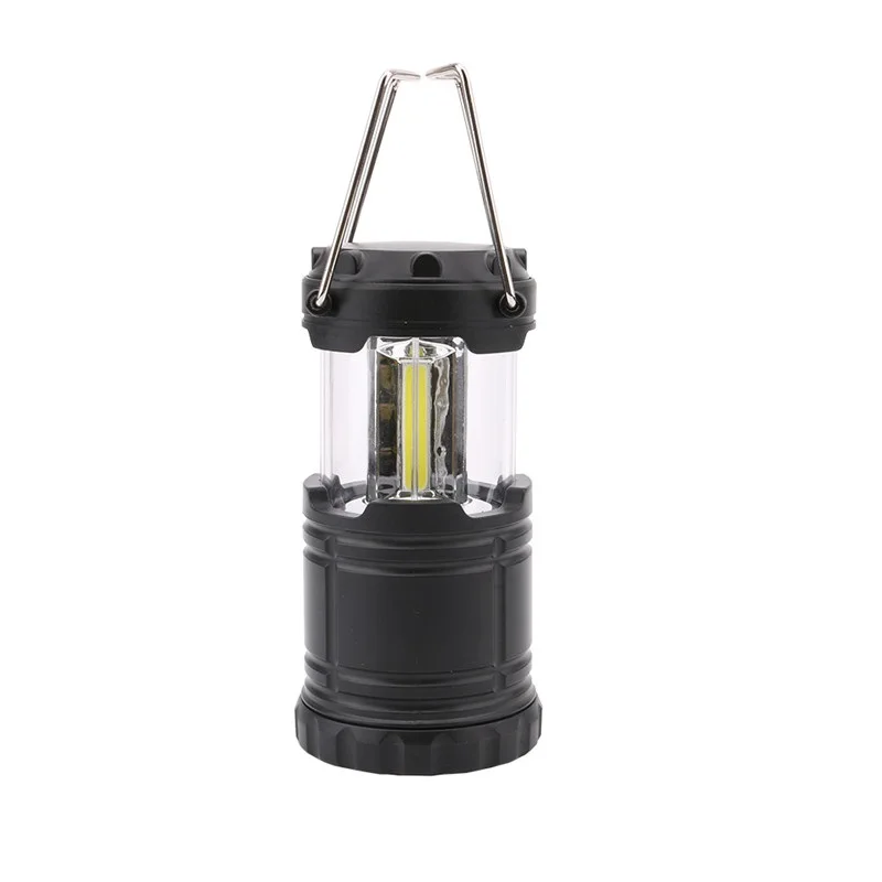 Koop PANYUE Mini 3 * COB LED Draagbare Lantaarn Inklapbare Tent Lamp Waterdichte Outdoor Camping Wandelen Licht Aangedreven Door 3 * AAA