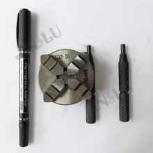 Сану бренд Токарные станки Зажимы k02-50 Mini 4 Челюсти Зажимы M14* 1