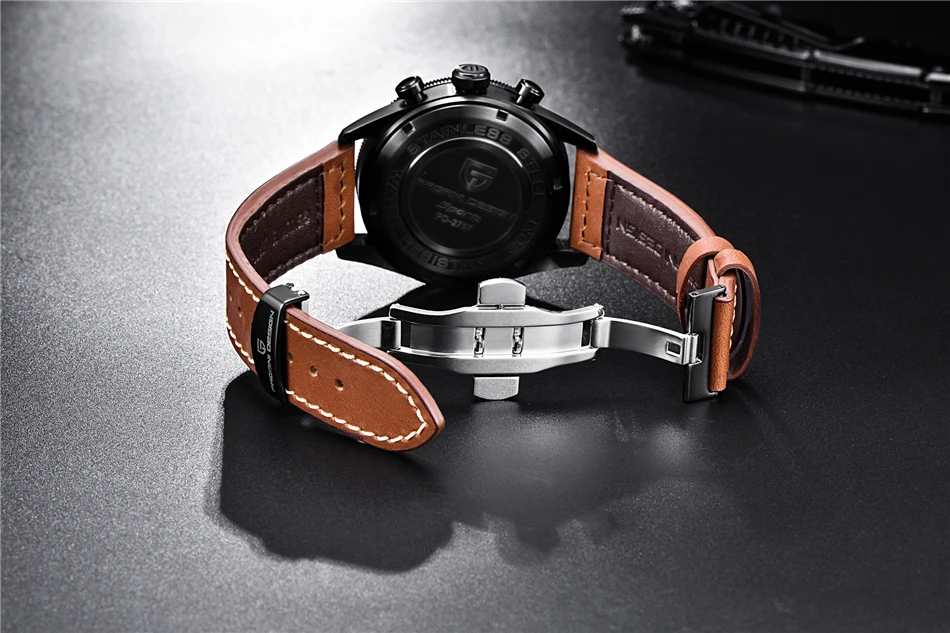 2018 Новый PAGANI Дизайн Элитный бренд хронограф спортивные Для мужчин часы Нержавеющая сталь Водонепроницаемый кварцевые часы Relogio Masculino