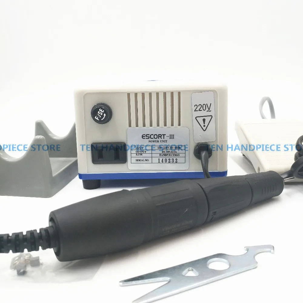 Стоматологическое оборудование Marathon микромоторный двигатель N3+ 35K об/мин Полировочный наконечник 110/220 В