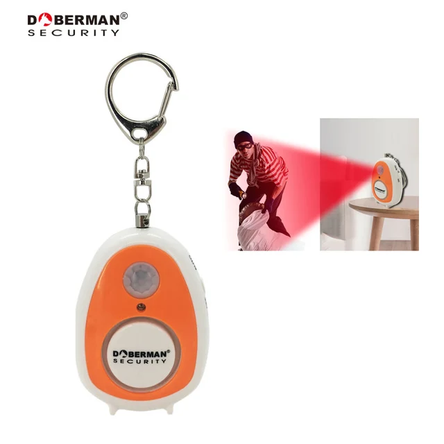 Doberman Security Security Alarm Infrared With Emergency Keychain Self
