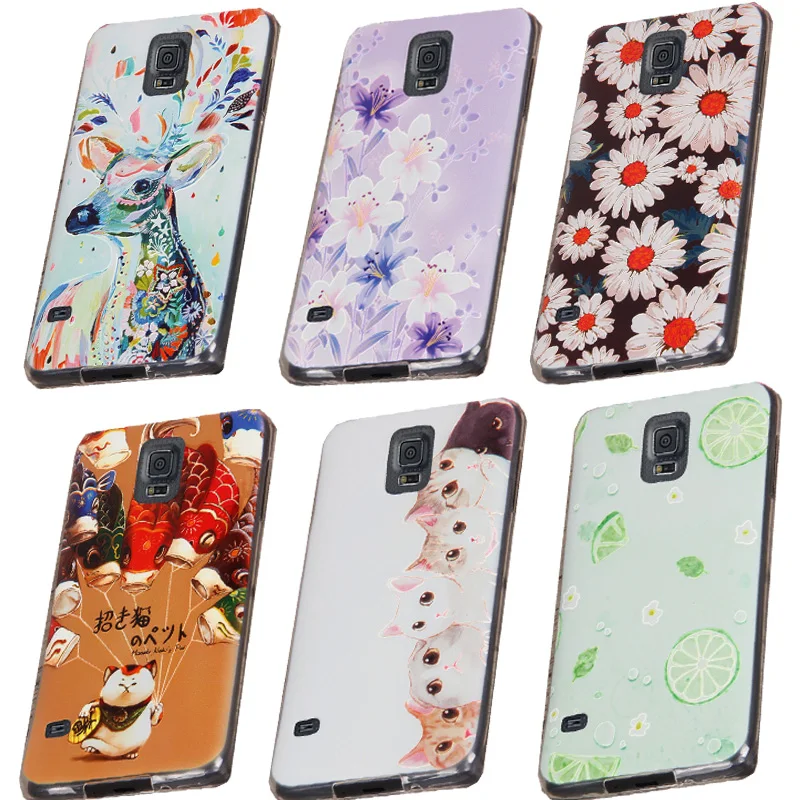 For samsung galaxy s5 Case Cover Silicone,Cute Cover Case For amsung