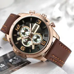 Relojes Hombre 2018 мужские часы лучший бренд класса люкс кварцевые для мужчин Военная Униформа спортивный мужской часы кожа Hodinky Relogio Masculino