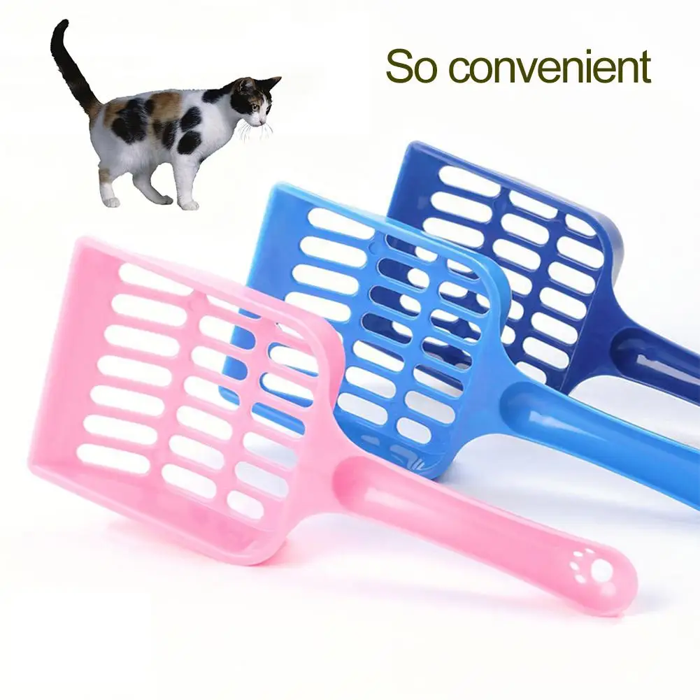 

Plastic Cat Litter Scoop Pet Sand Waste Scooper Shovel Hollow Cleaning Tool
