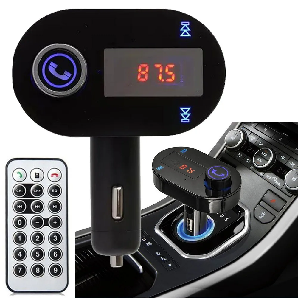 Buy Wireless Car MP3 Player Kit LCD FM Transmitter Bluetooth Modulator USB SD