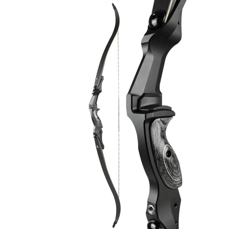 Archery RH/LH Recurve Bow Draw Weight 45lbs 50lbs Alloy Aluminum Handle