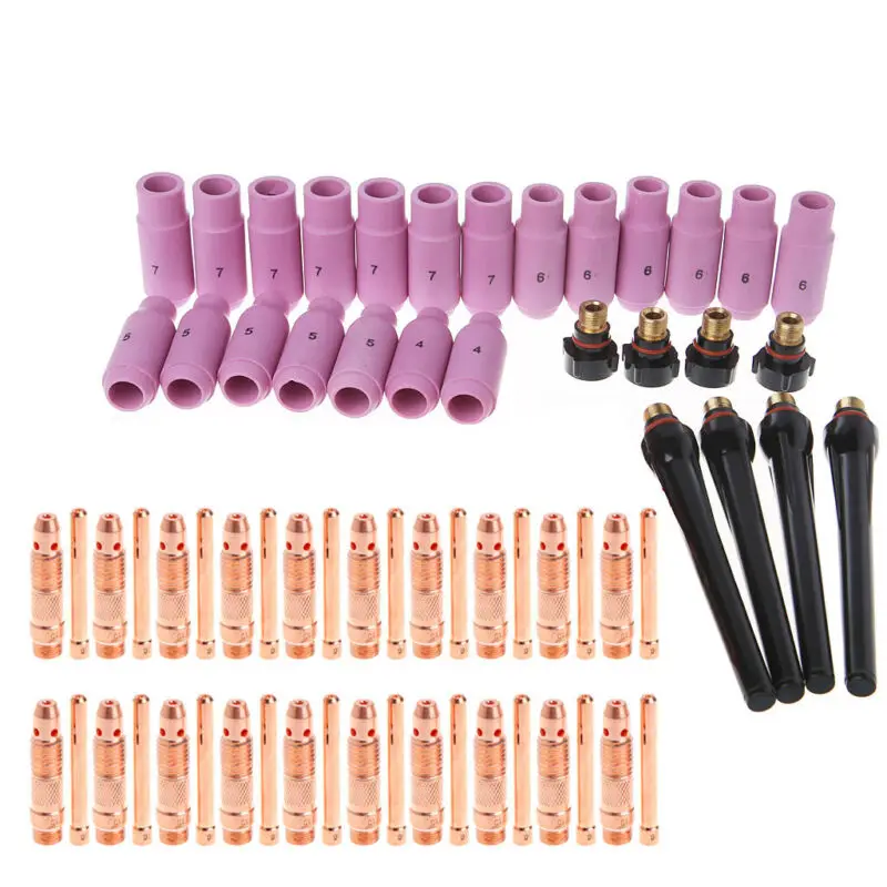 

Electrodes Welding torch Replacement For PTA DB SR WP 17 18 26 Set Nozzle Torch Consumables Accessories Useful