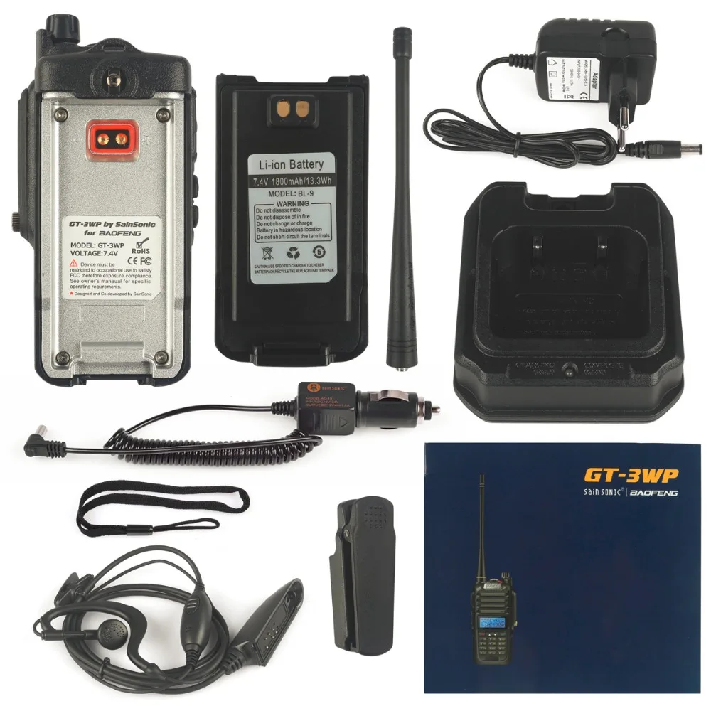 Baofeng Orig 1800mAh Li-ion Battery for GT-3WP BF-85A waterproof Two-way Radio