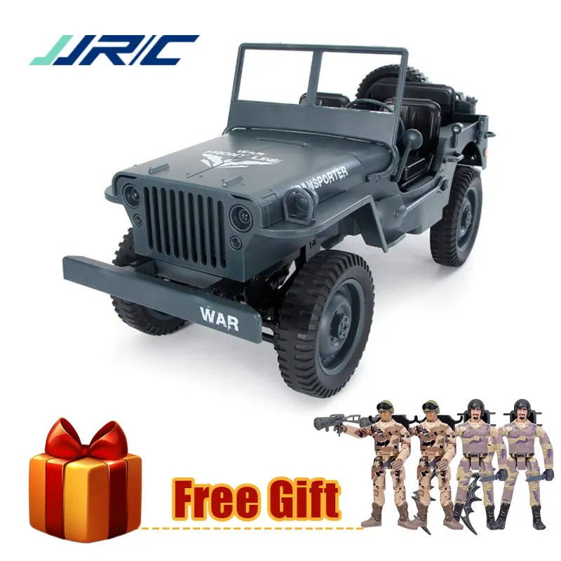 JJRC Q65 Мини RC Автомобиль 2,4G 1/10 Jedi пропорциональный 15 км/ч пульт дистанционного управления гусеничный военный RC автомобиль с навесом светодиодный светильник игрушки - Цвет: Blue mode 1