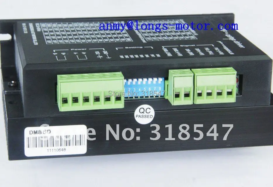 Драйвер шагового двигателя DM542A 4.2A 18 50VDC CNC Router Long motor|longs motor|driver dm542astepper motor driver dm542a |